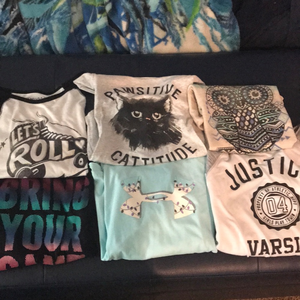 ❌🚫SOLD ❌Lot of long sleeves top girls
